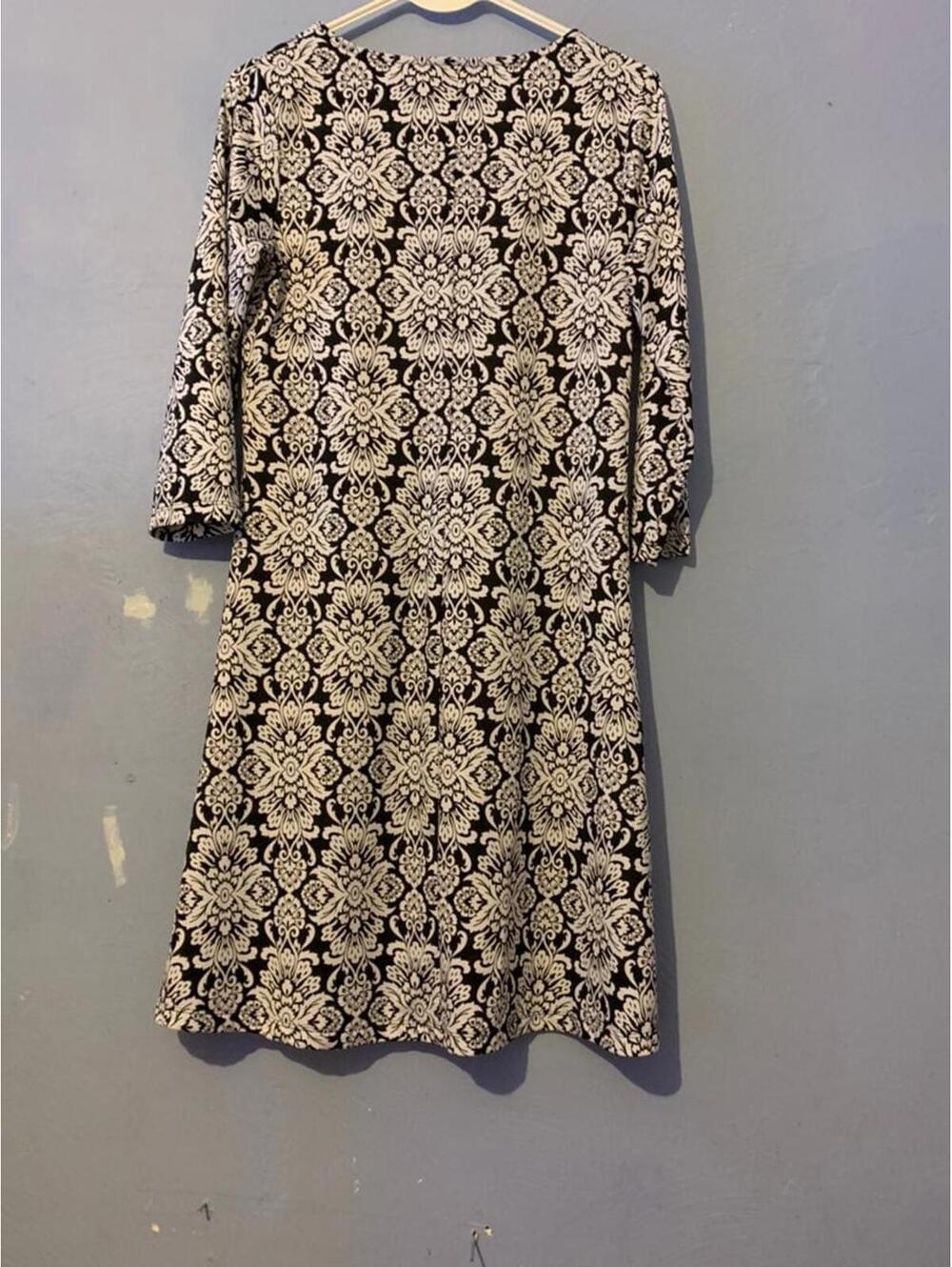 Small Nina Leonard Cute Printed Dress